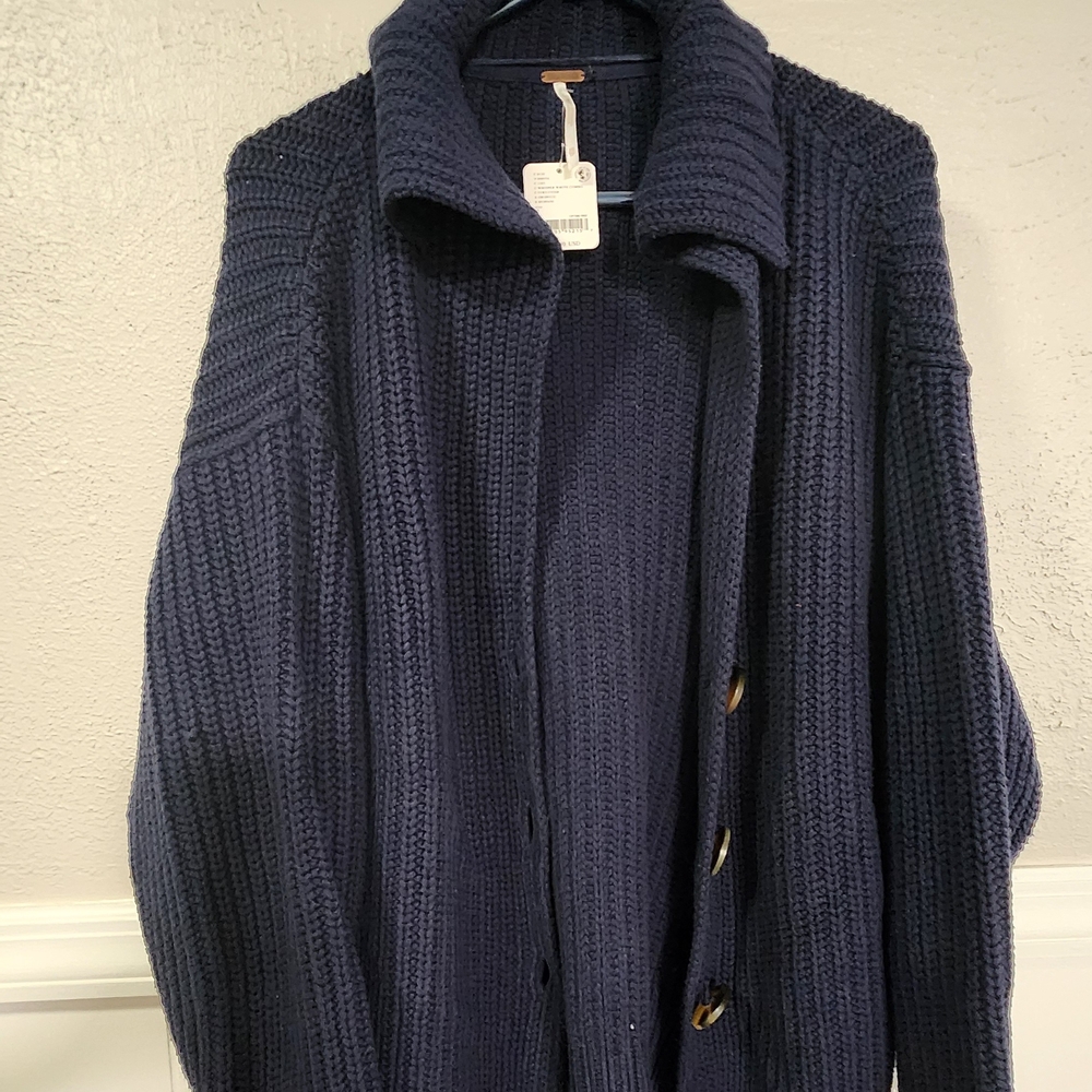 Free People Midnight Knit Cardigan